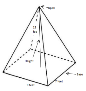 Прямоугольная пирамида
